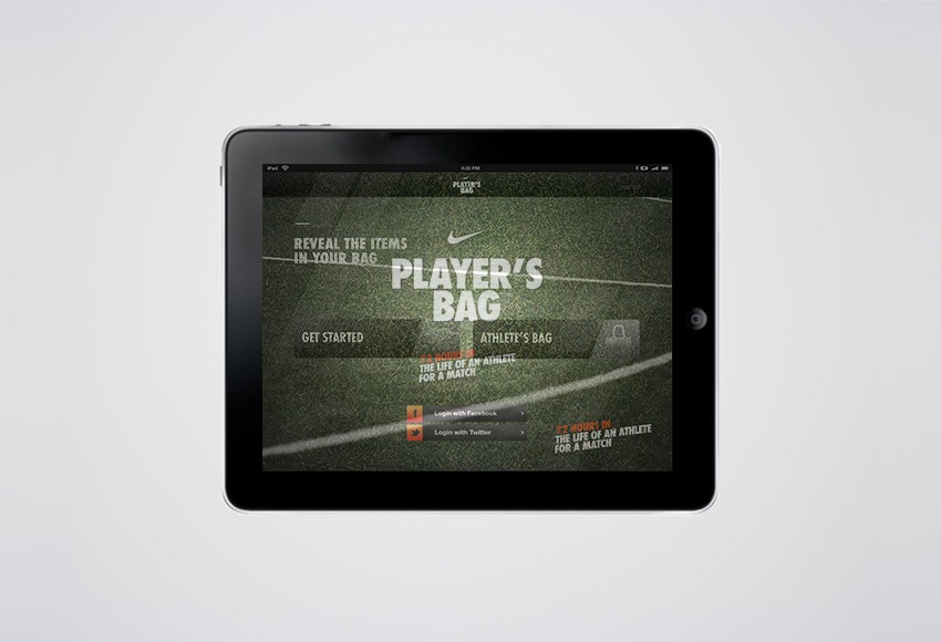 Nike Indonesia - Nike Players Bag (iPad Apps)
