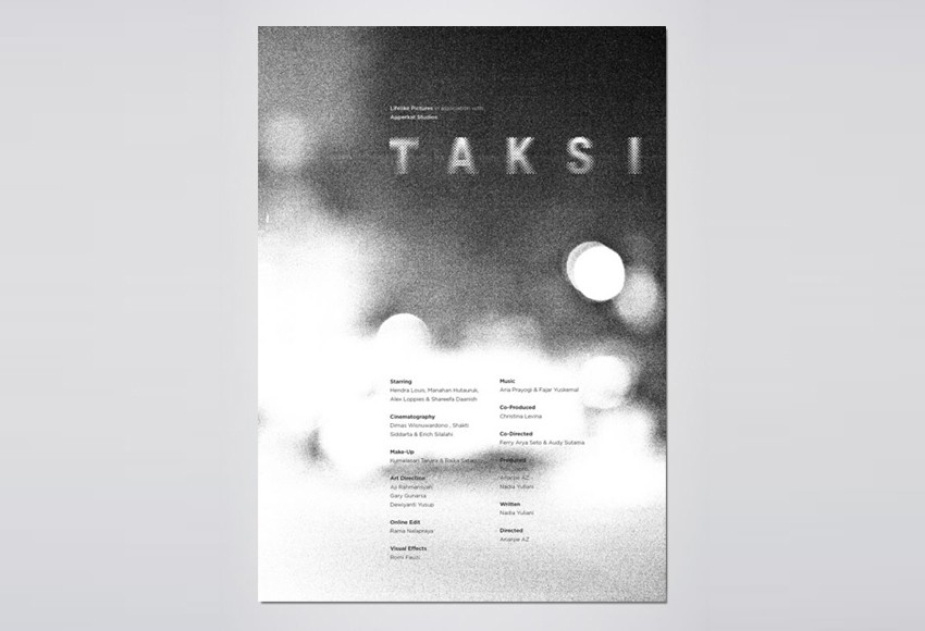 Apperkat Studio - Taksi Film Poster